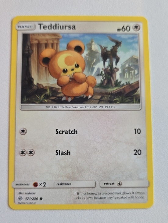 s-l400.jpg Pokemon Teddiursa, Ursaring, And Ursaluna Trading Cards